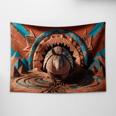 Tapisserie murale 4 animaux Southwestern Animals