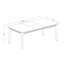 Ensemble de table de salle à manger 9 pièces comprenant une table de salle à manger rectangulaire avec feuille papillon et 8 chaises de salle à manger en tissu de lin, noir et cerise-49668295-132922347