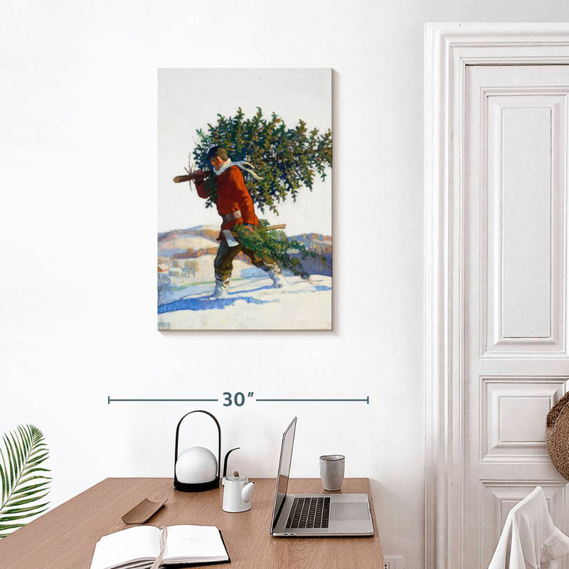 Lelend Christmas Tree - Chadds Ford, 30" H x 20" W
