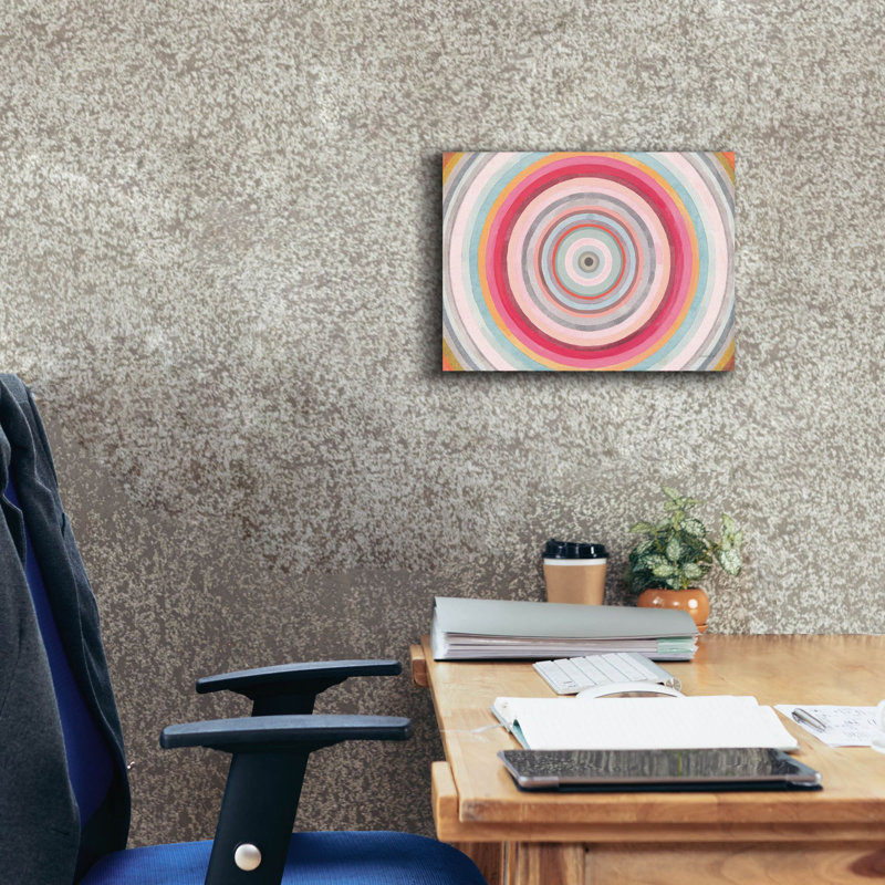 «The Center Of Things» par Danhui Nai, art mural sur toile, H 12 pi x l 16 pi