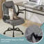 Fauteuil de bureau ergonomique en cuir, fauteuil de bureau pivotant avec roulettes et accoudoirs rabattables, petit fauteuil de jeu avec fonction berçante réglable-212506660