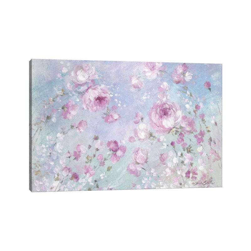 Blooming Roses by Debi Coules - Wrapped Canvas Painting, 20.32 cm H x 30.48 cm W