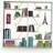 Furnish Home Store Wood Frame Etagere Open Back 6 Shelves Bookcase Industrial Bookshelf for Office and Living Rooms Modern Bookcases Large Bookshelf Organizer-1377380135