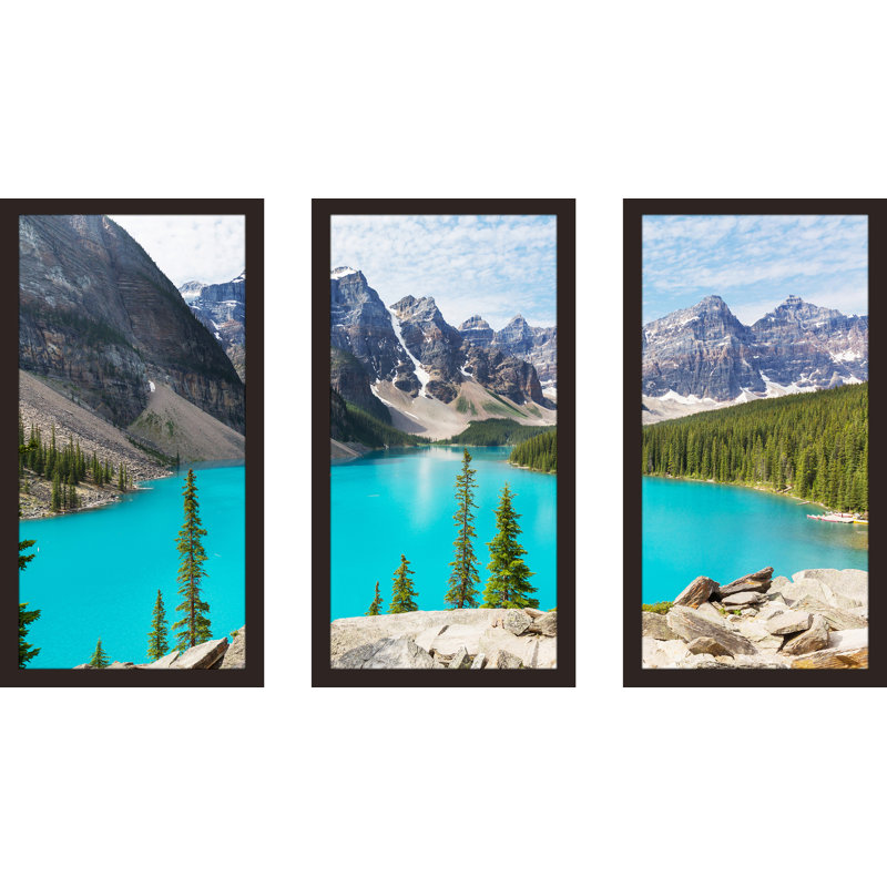 " Banff " 3 - Pieces, 25.5" H x 40.5" W x 1" D