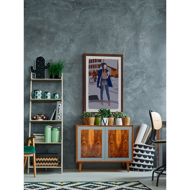 Meet Me at the Crossing 1 Piece Single Picture Frame Wall Art, 46 cm H x 30 cm W x 4 cm D