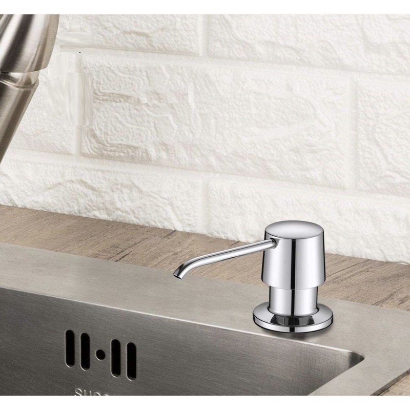Distributeur de savon, Chrome