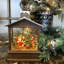 Chalet en bois Père Noël et Elfes