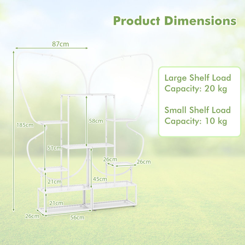 Plant Stand, White