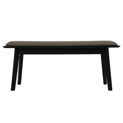 Upholstered Solid Wood Bench