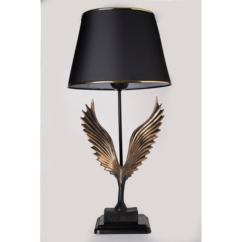Lampe de table en métal Rocheport, Or