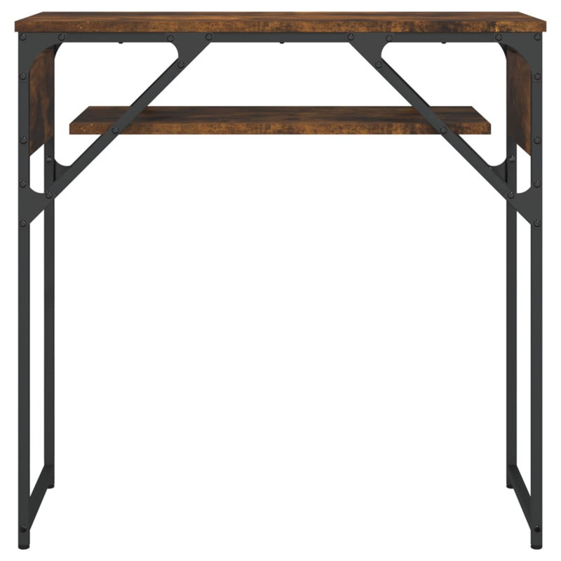 Fishel Console Table, 75cm H x 105cm W x 30cm D, Smoked Oak