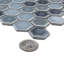 Hudson 1" x 1" Porcelain Honeycomb Mosaic Wall & Floor Tile-344681919