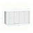 63" Double-Door Wavy Storage Sideboard-2097354394