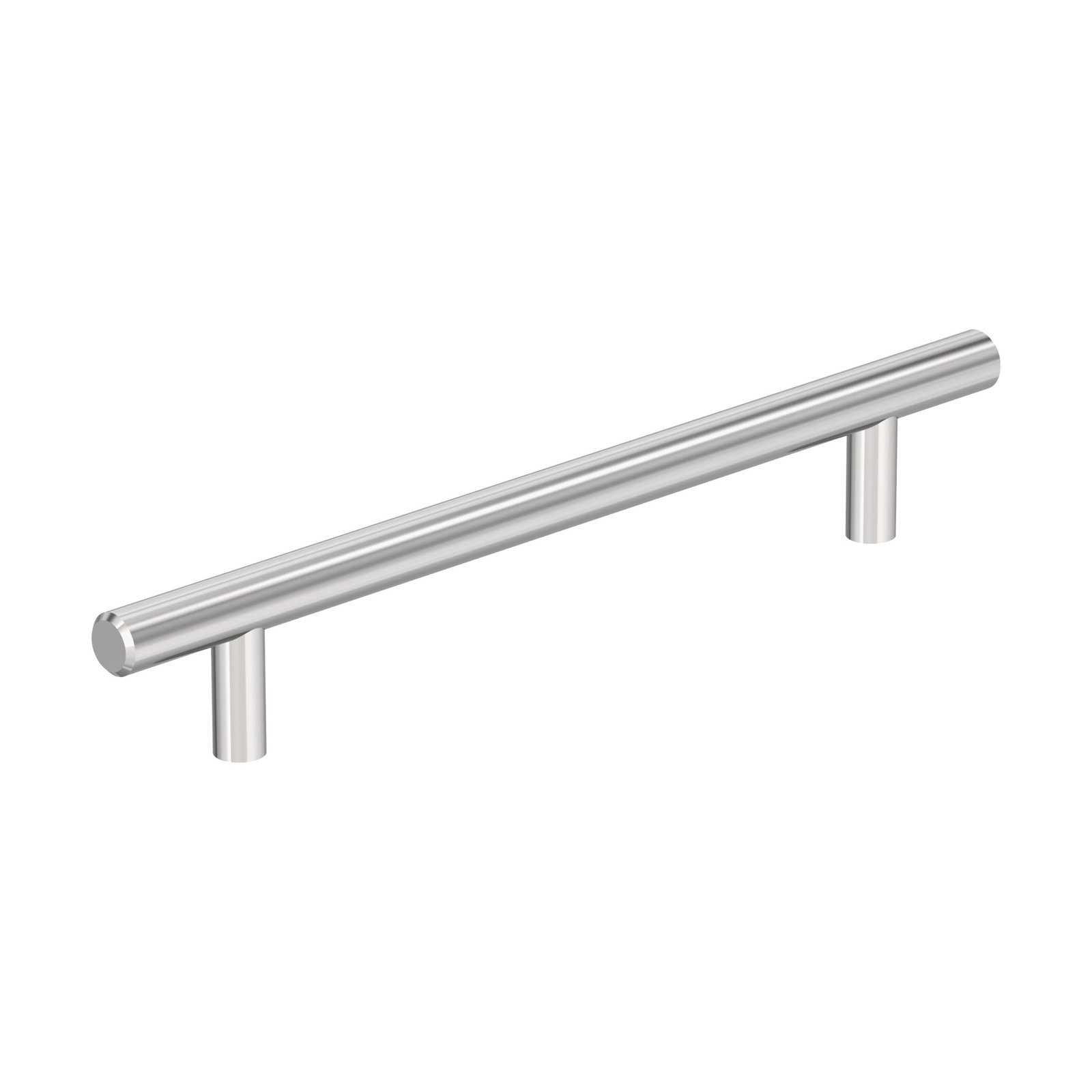 Bar Pulls Cabinet Pull, Polished Chrome, 6 5/16", 1