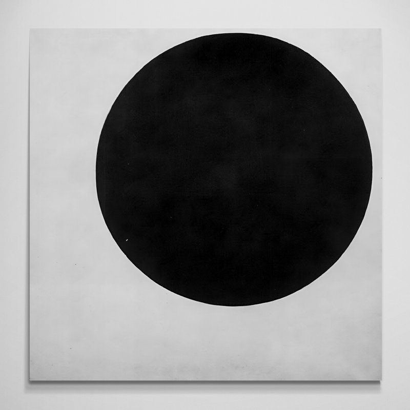 Black Circle by Kazimir Malevich - Wrapped Canvas Art Prints, 30cm H x 30cm W