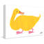 Yellow Duck - Painting on Canvas-373630210