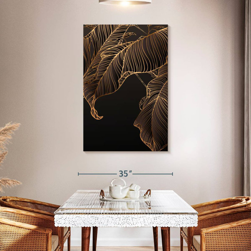Harnek Copper Leaf, 48" H x 32" W