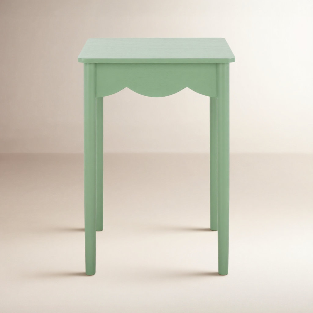 Gerin 17" Pine End Table, Sage