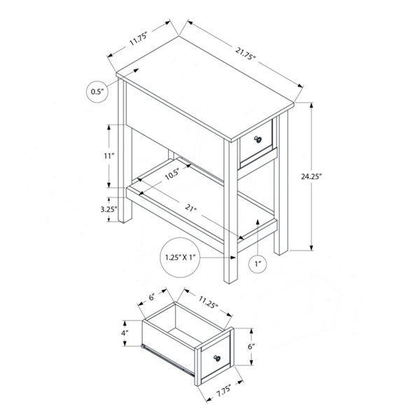 Dimensions du produit