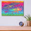 Art mural en verre Trinx «Rainbow Axolotls» par Rebecca Wang-3247931