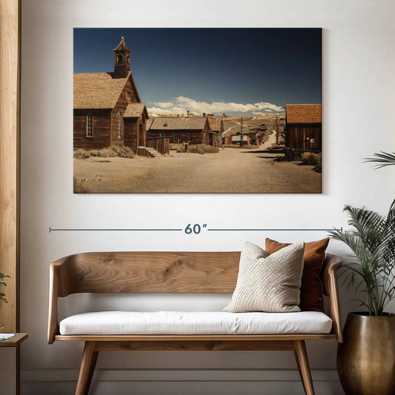 Lelar Bodie Ghost Town, 34" H x 51" W
