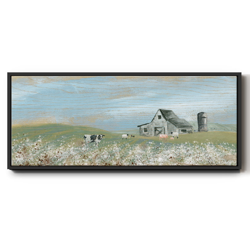 Cotton Fields- Framed Canvas