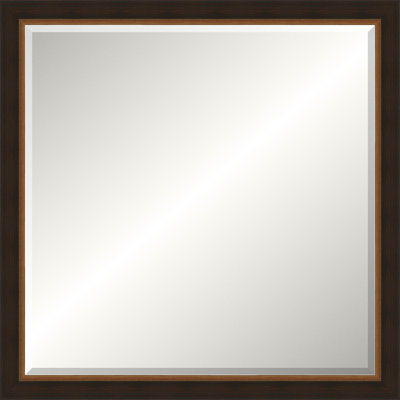 Espresso Old World Mirror