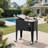 60 Qt Classic Outdoor Patio Rolling Ice Chest With Wheels-117800833