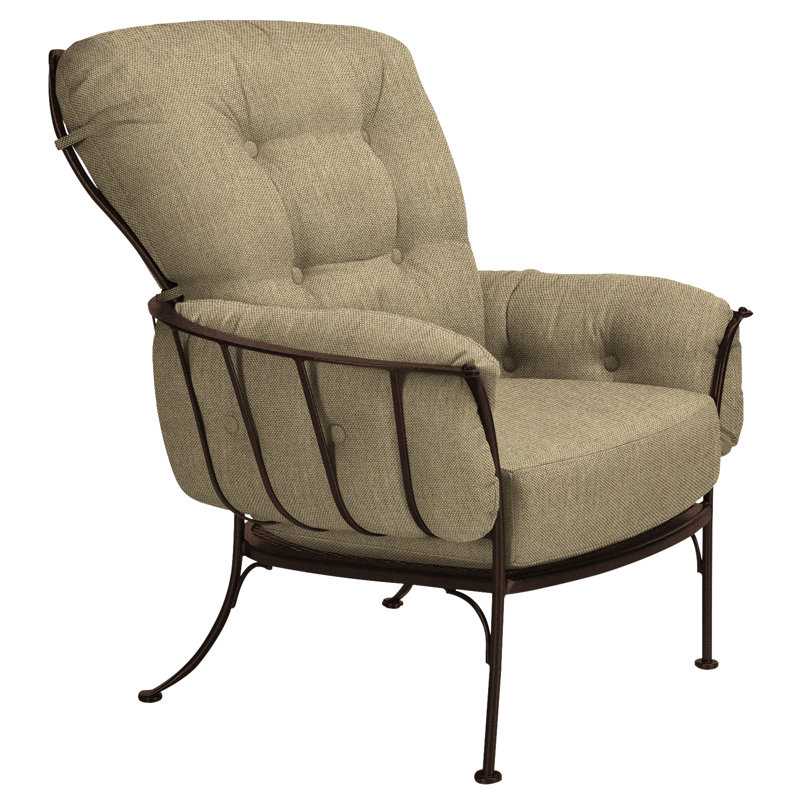Monterra Outdoor Lounge Chair, Copper Creek, Cast Lagoon