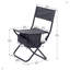 Chaise d'extérieur pliante 4 pièces avec sac de rangement, chaise portable