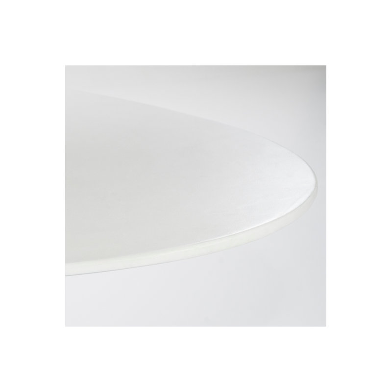 Oval Dining Table, 30" H x 99" L x 43" W