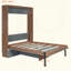 Lit escamotable avec bureau escamotable Murphy-625497403