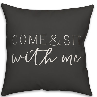  Coussin intérieur / extérieur Come and Sit with Me