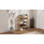 HOMCOM Bamboo Shoe Rack, Folding Shoe Shelf-799607741