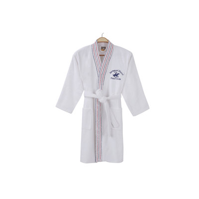 Cotton Blend Boy / Man+ Mid-Calf Bathrobe with Pockets