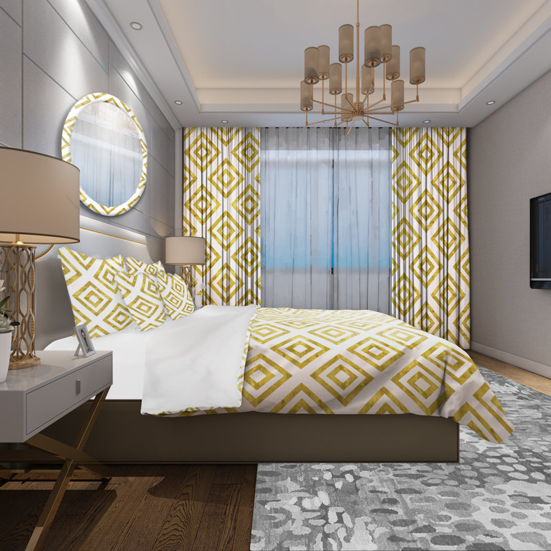 Ensemble de housse de couette mid, Housse de couette très grand + 2 taies décoratives