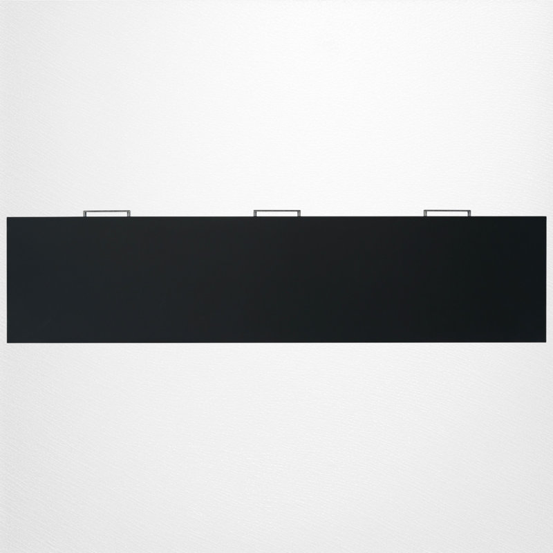 Console Deerfin, console contemporaine de 59,08 po avec 3 tiroirs et 1 tablette, Noir