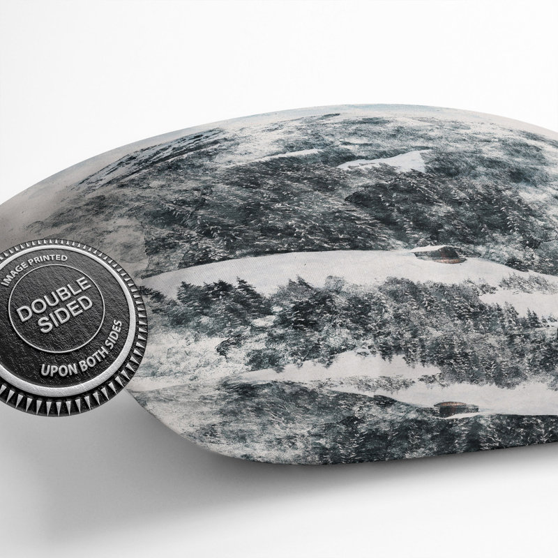 Square Cushion, 40cm H x 40cm W x 15cm D, Grey