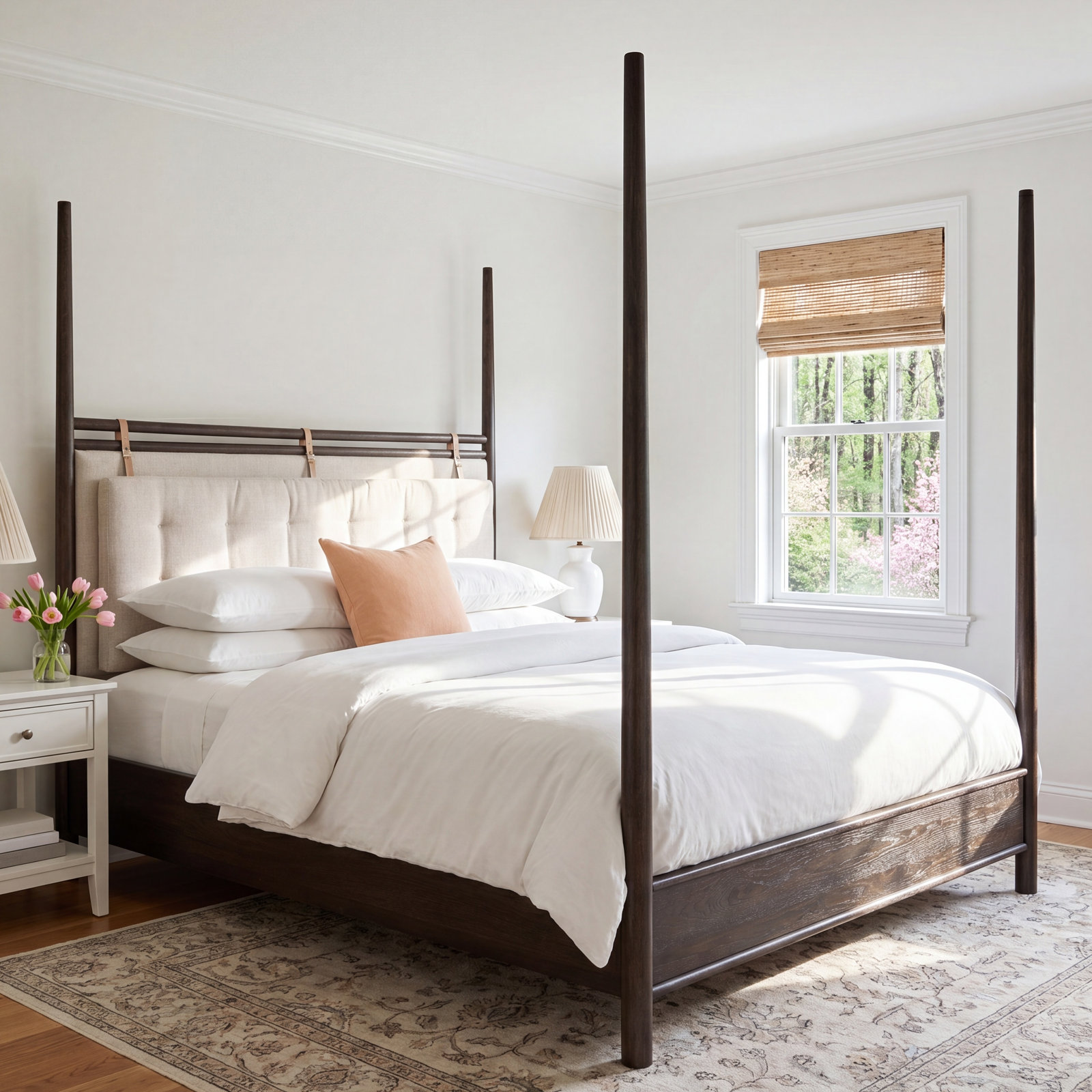 Shay Four Poster Bed, Full / Double