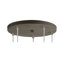 Luminaire suspendu tambour grappe 5 lumières Romona-1734378779-1734378720