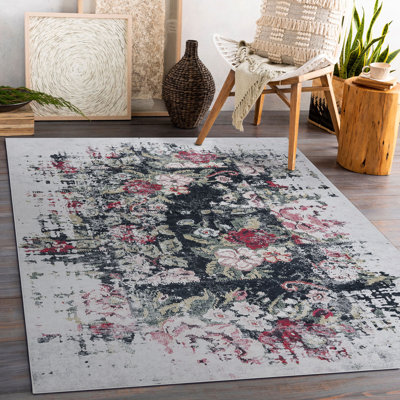 Ardoin Flowers Area Rug