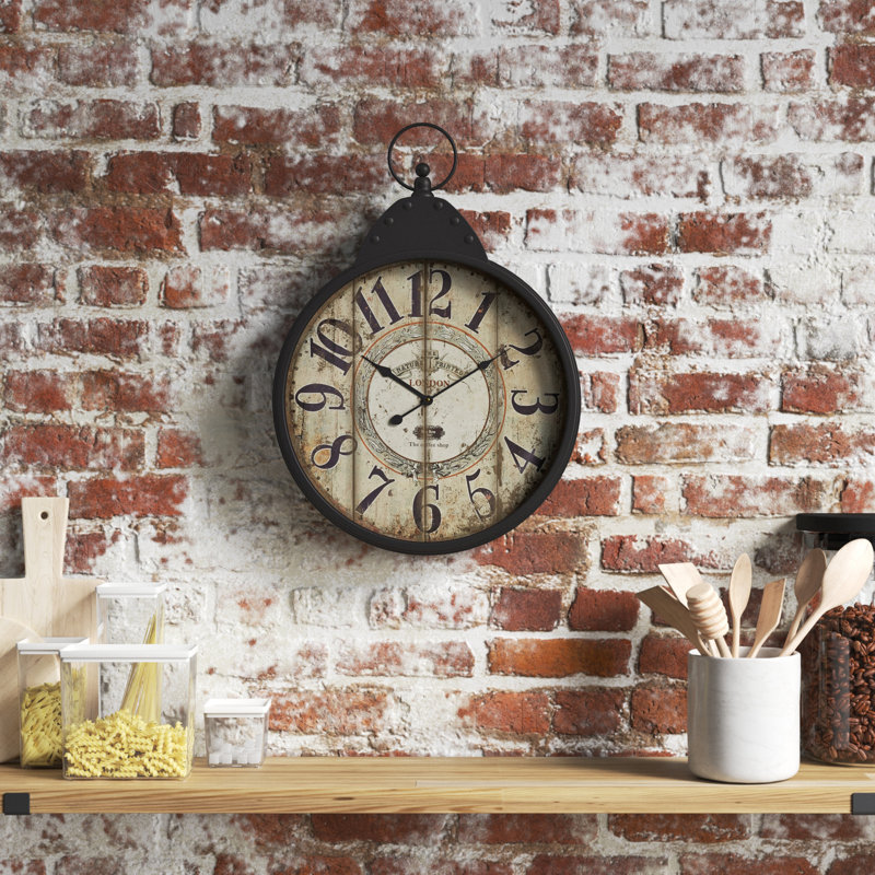 Horloge murale 19 po Theo