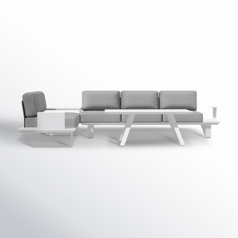 Sunset Outdoor 3 - Piece Conversation Set