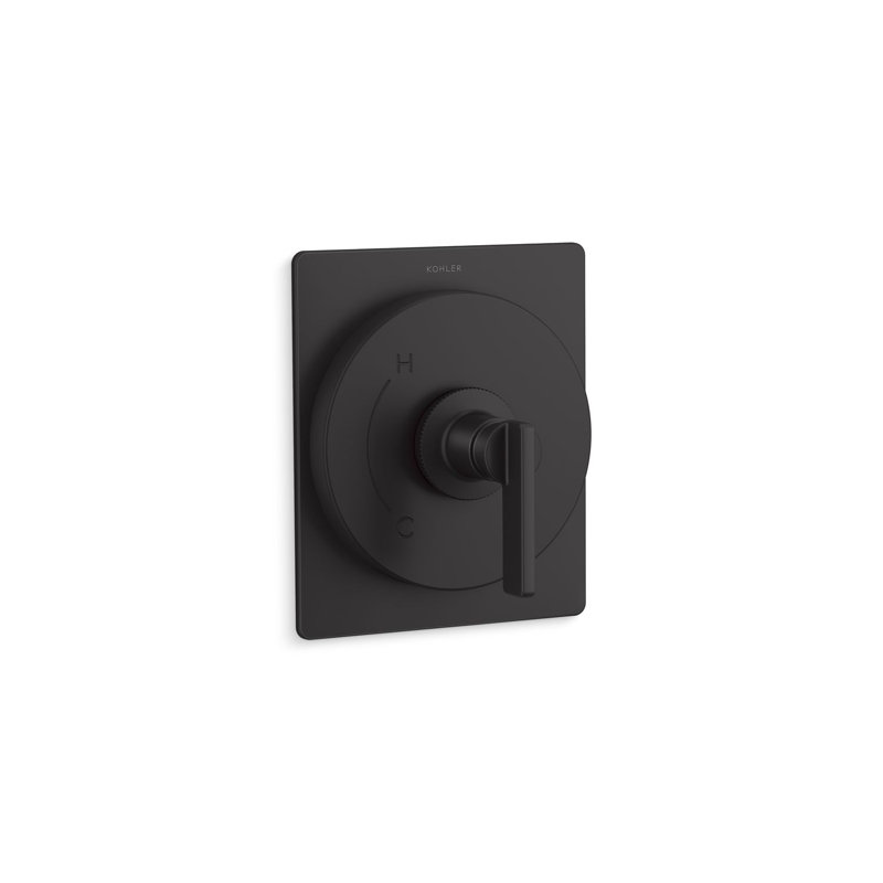 Garniture de soupape Castia par Studio McGee Rite-Temp, Noir mat