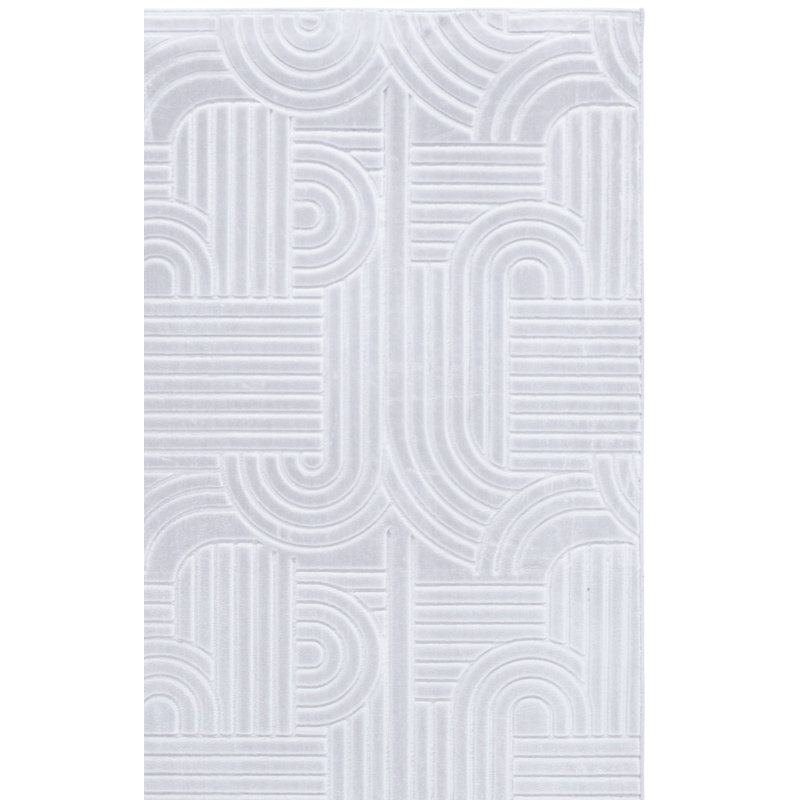 Loft 600 Performance Abstract Indoor Rug, Square 6'