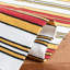 Racing Point Striped Area Rug in Terry White/Racing Red-1153101095