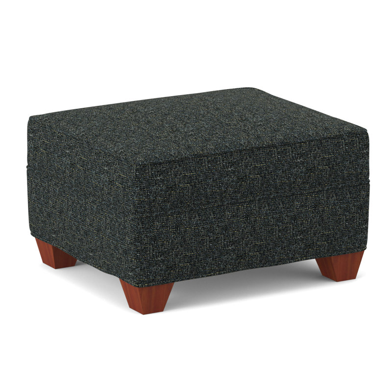 Phillips 26" Wide Rectangle Standard Ottoman, BM Cherry, Connelly Crow