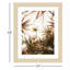 «Starlight Through Palms» par Daisey Wood, reproduction d'art encadrée-959956763-959956758