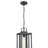 McDonough 8" 1-Light Outdoor Hanging Lantern - Powder Coated Black