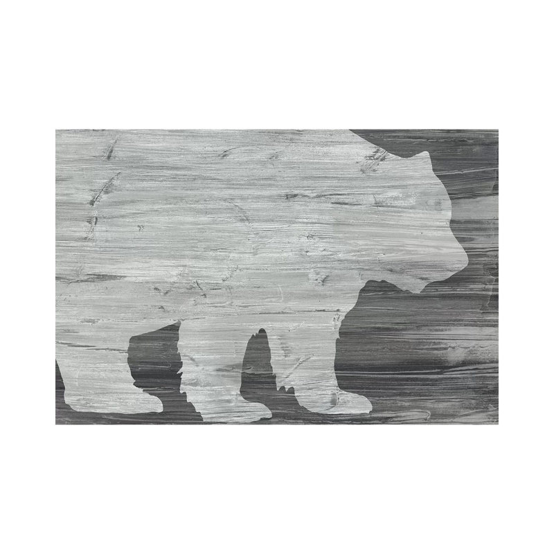 Vintage Plains Animals II by June Erica Vess - Wrapped Canvas Gallery-Wrapped Canvas Giclée, 20.32cm H x 20.32cm W